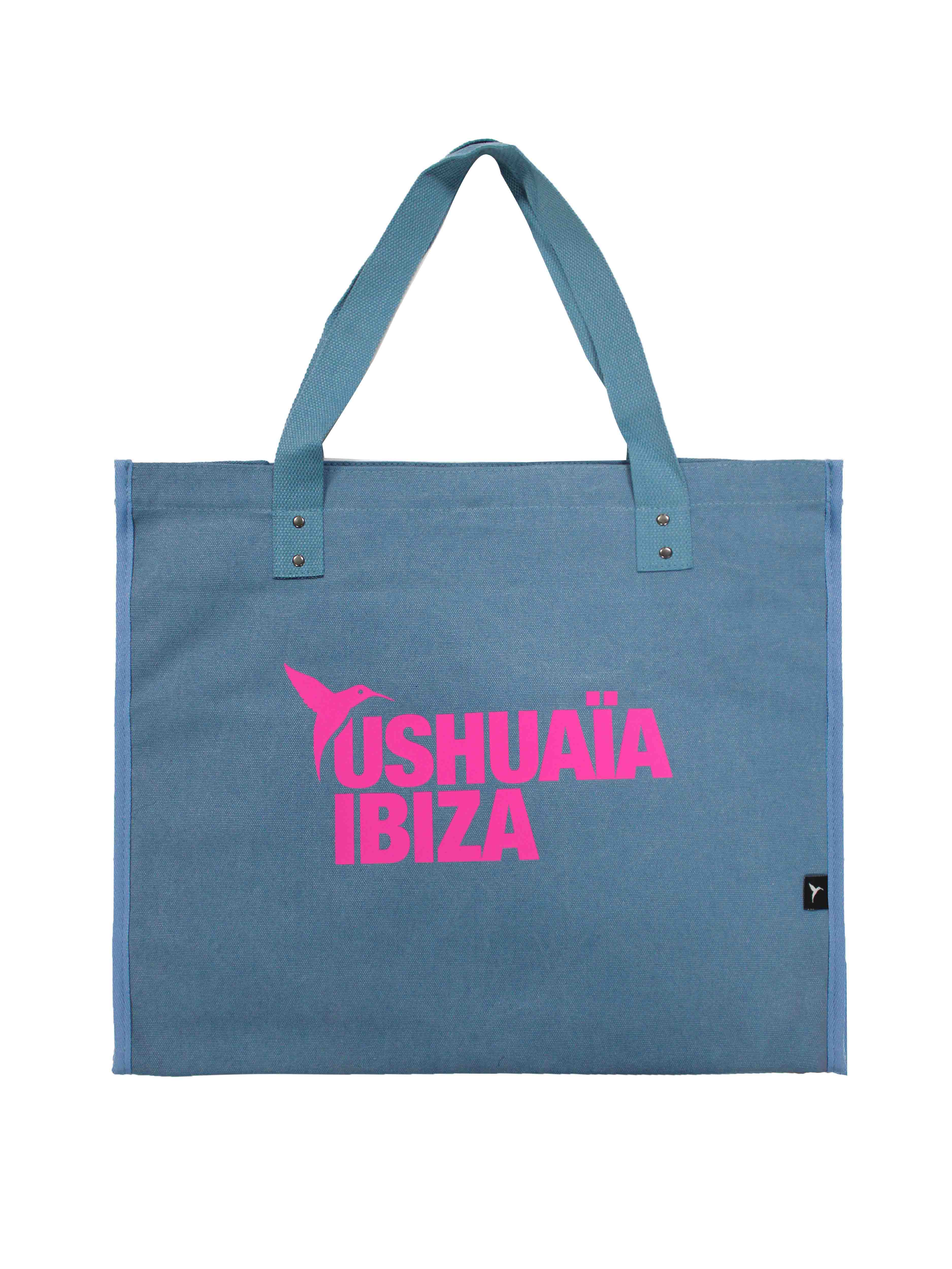 BLUE BEACH BAG