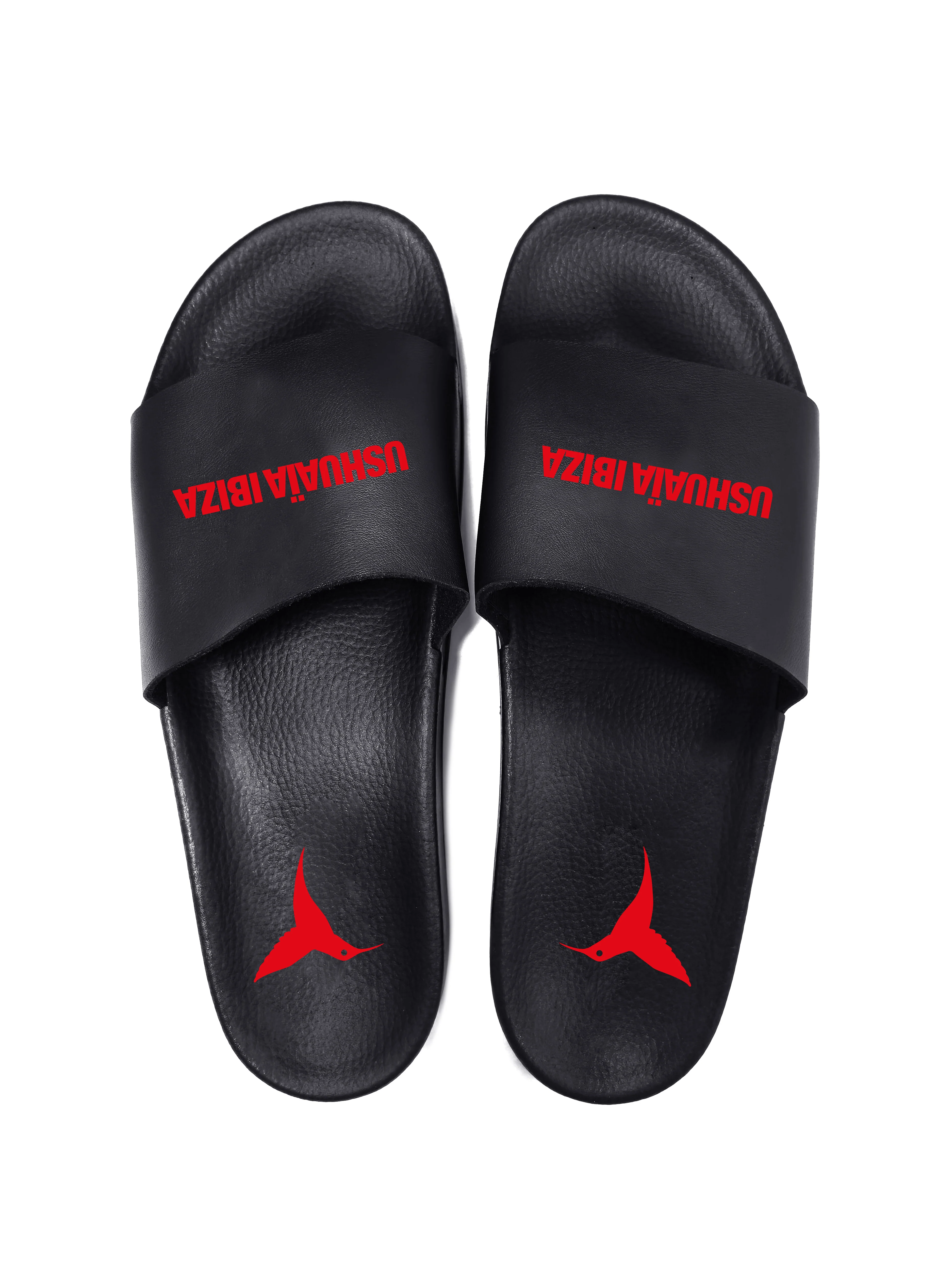 CHANCLAS BLACK/RED