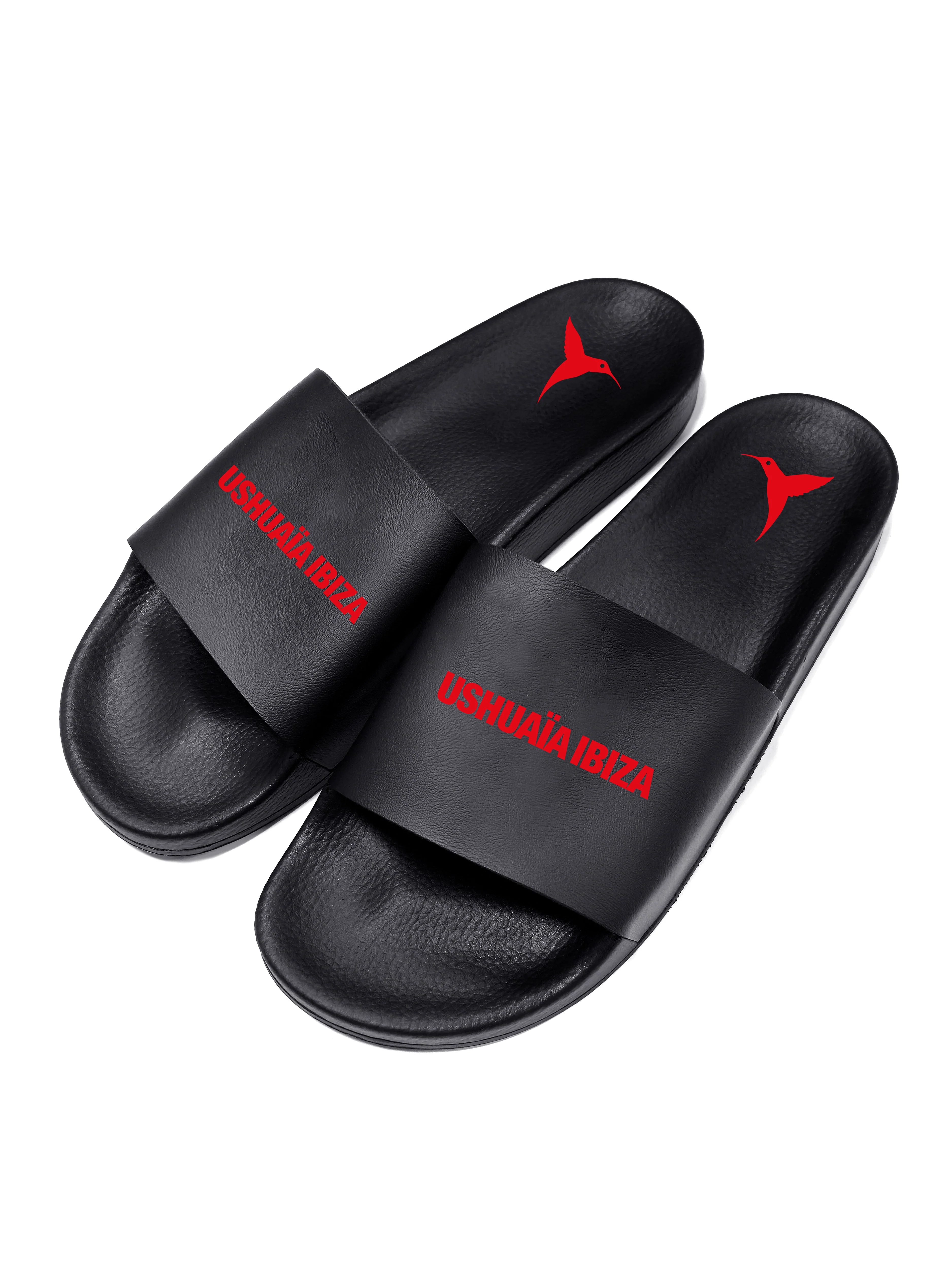 CHANCLAS BLACK/RED - Image 2