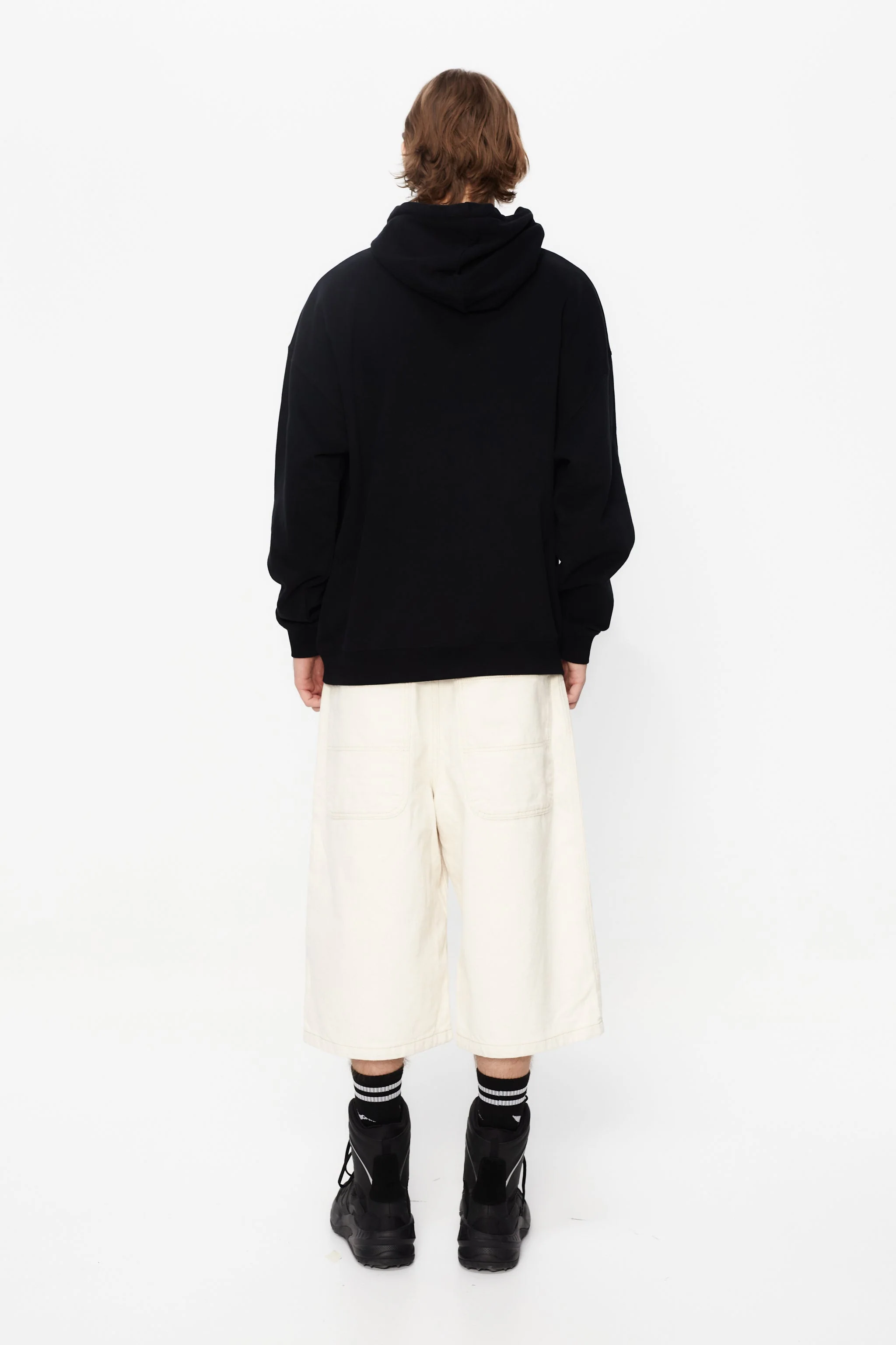 BASIC BLACK HOODIE 25 - Image 3