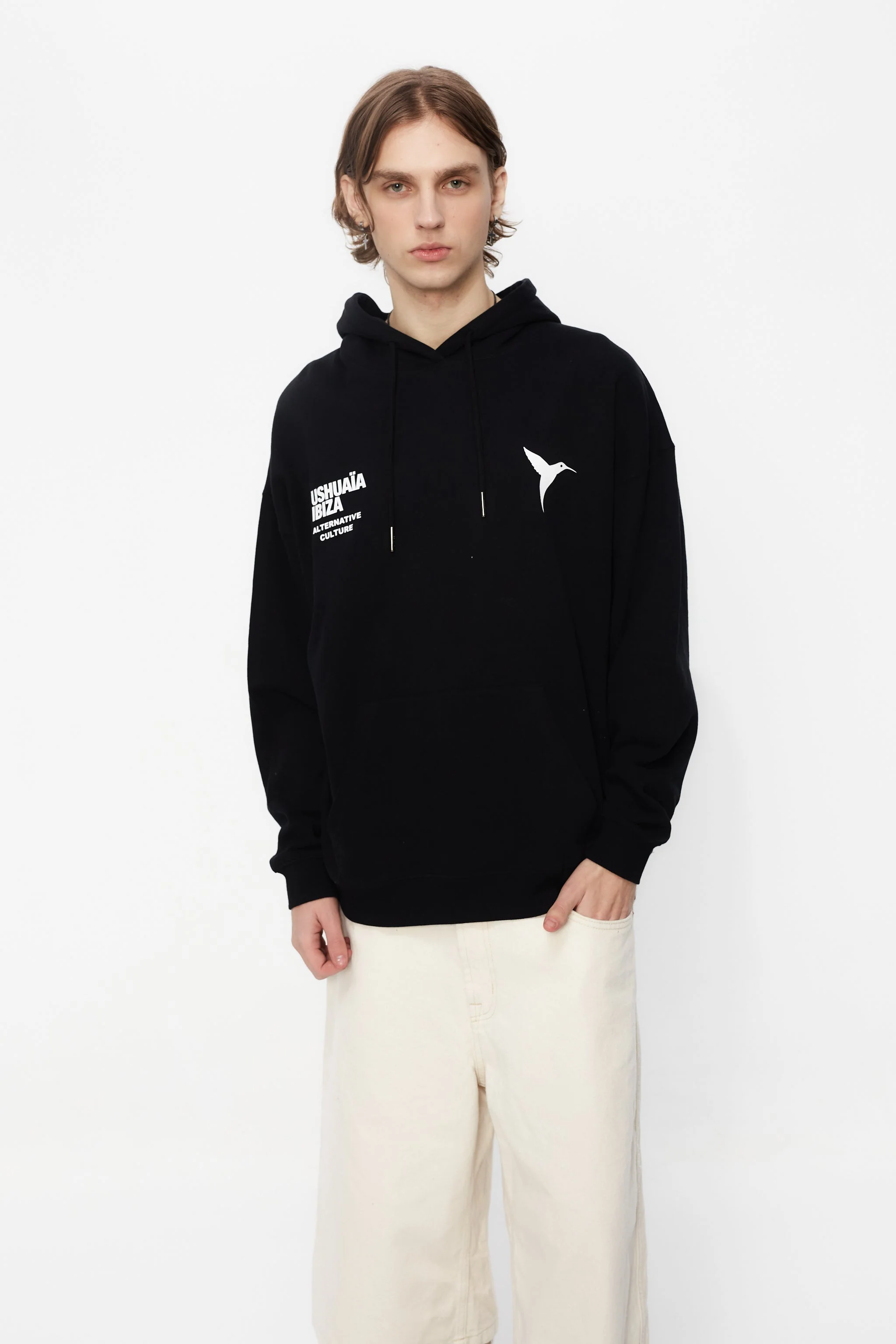 BASIC BLACK HOODIE 25 - Image 4