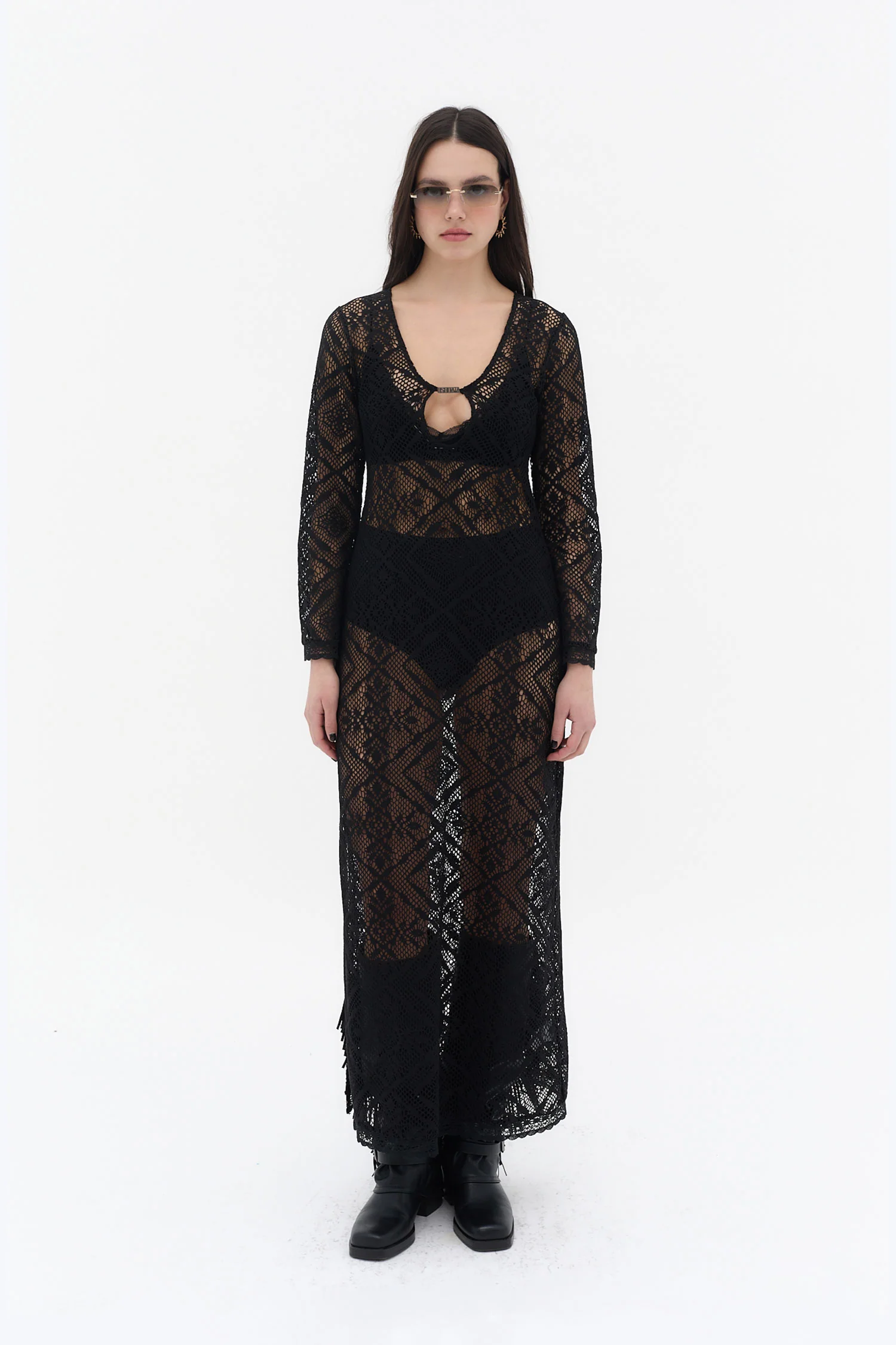 FLAVIA DRESS BLACK