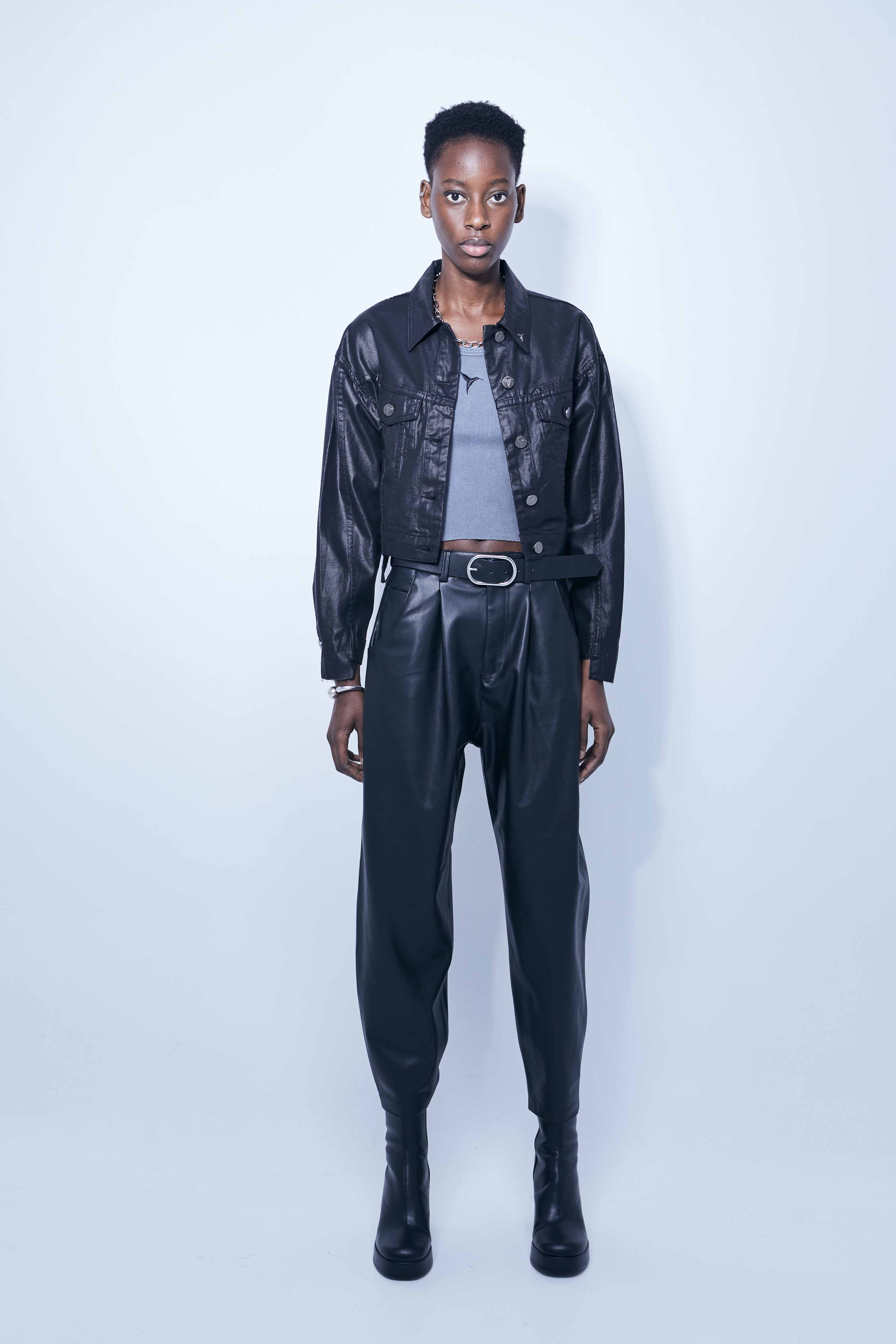 COATED DENIM JACKET PURETA